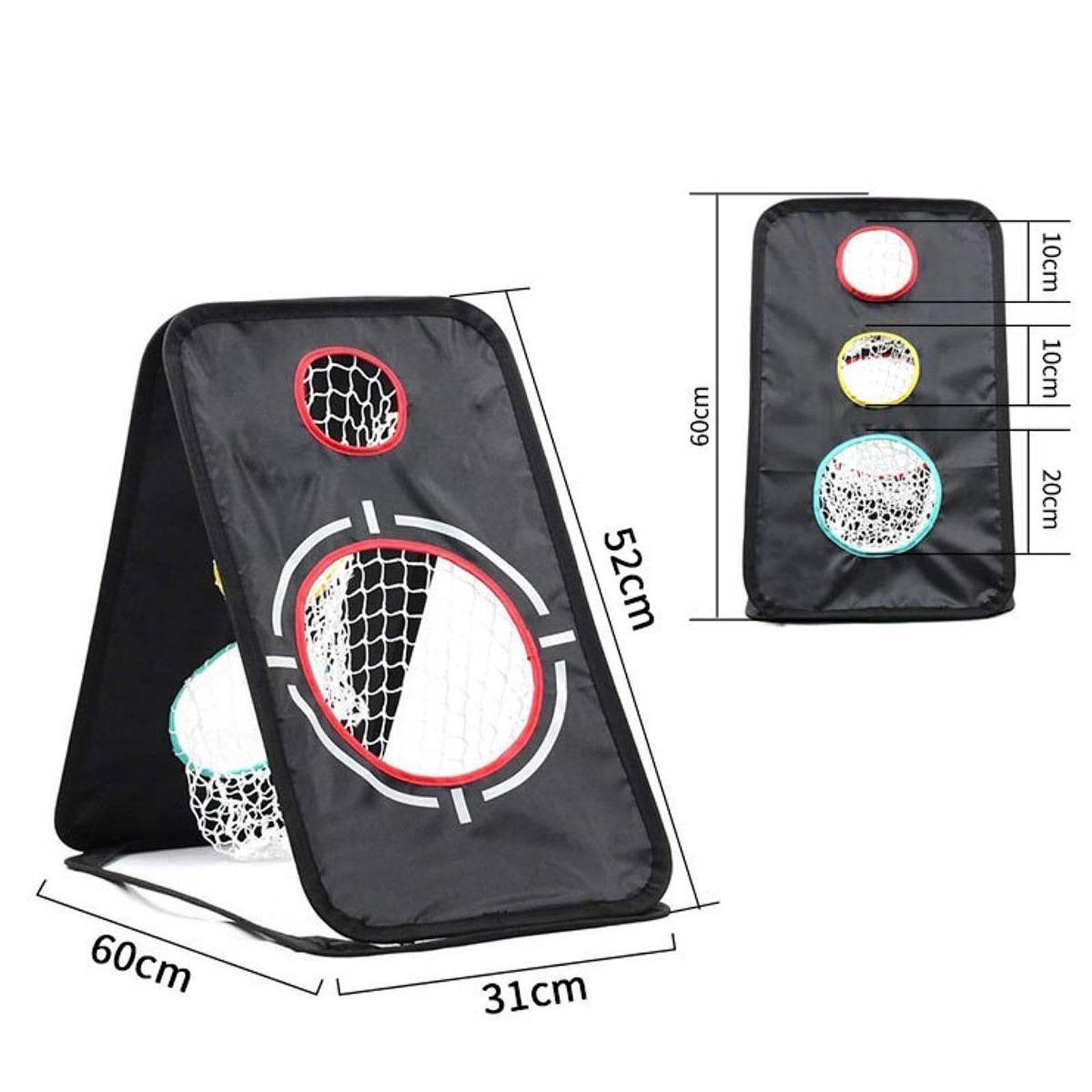 Menolana Golf Chipping Net Accessories Practice Portable for Backyard Professional Folding Golfer Gift Target Hole Golf Hitting Net