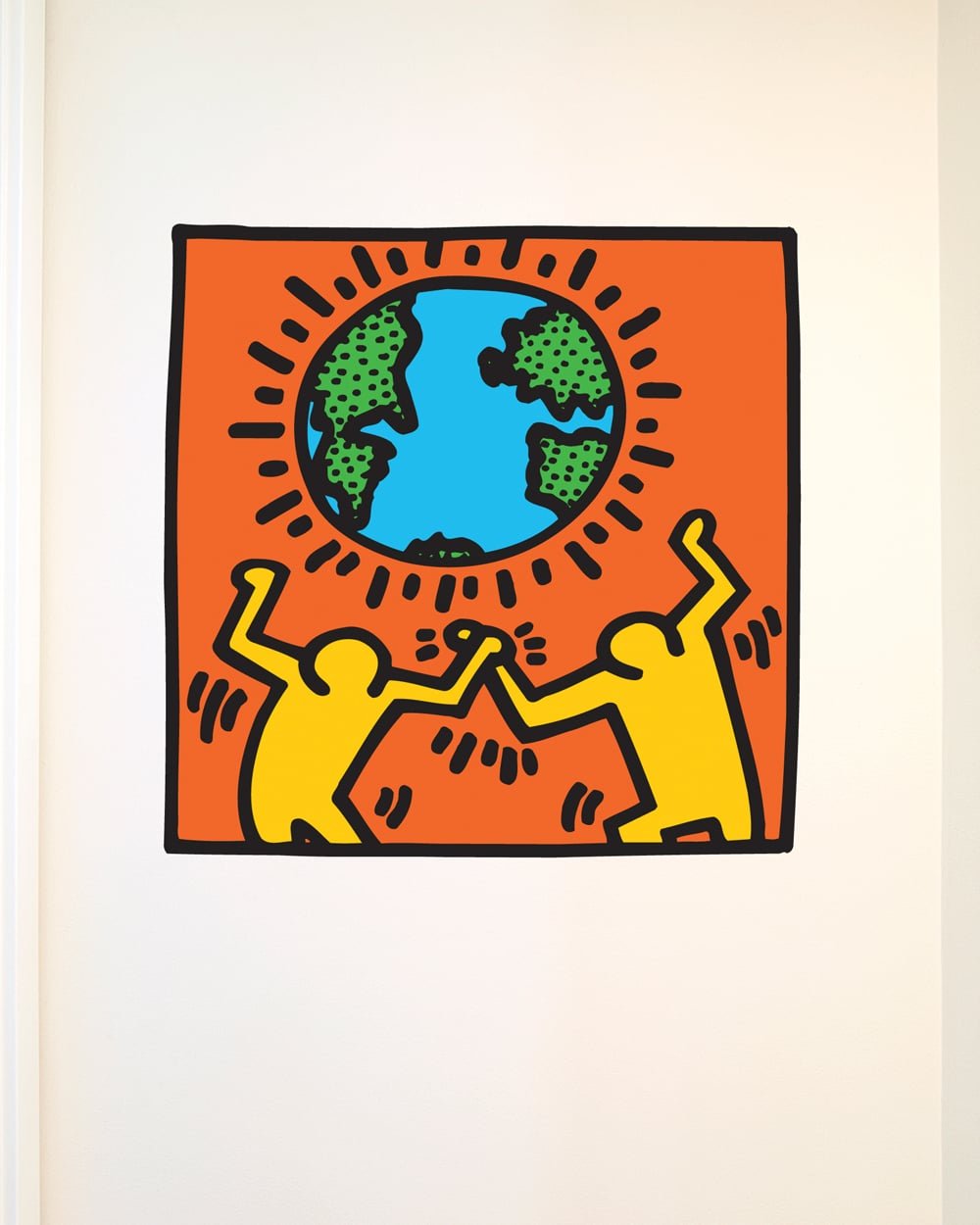 BLIK Globe Removable Wall Decal | Officially Licensed Art | Easy Peel and Stick Design | 27 x 27 Inches