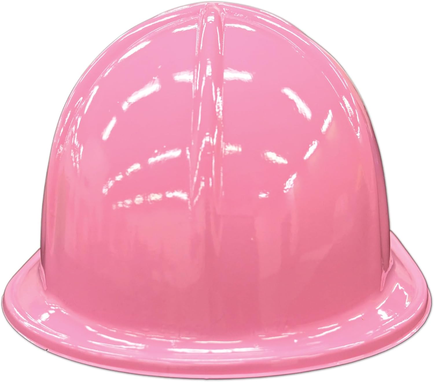 Pink Plastic Construction Helmets 24 Piece