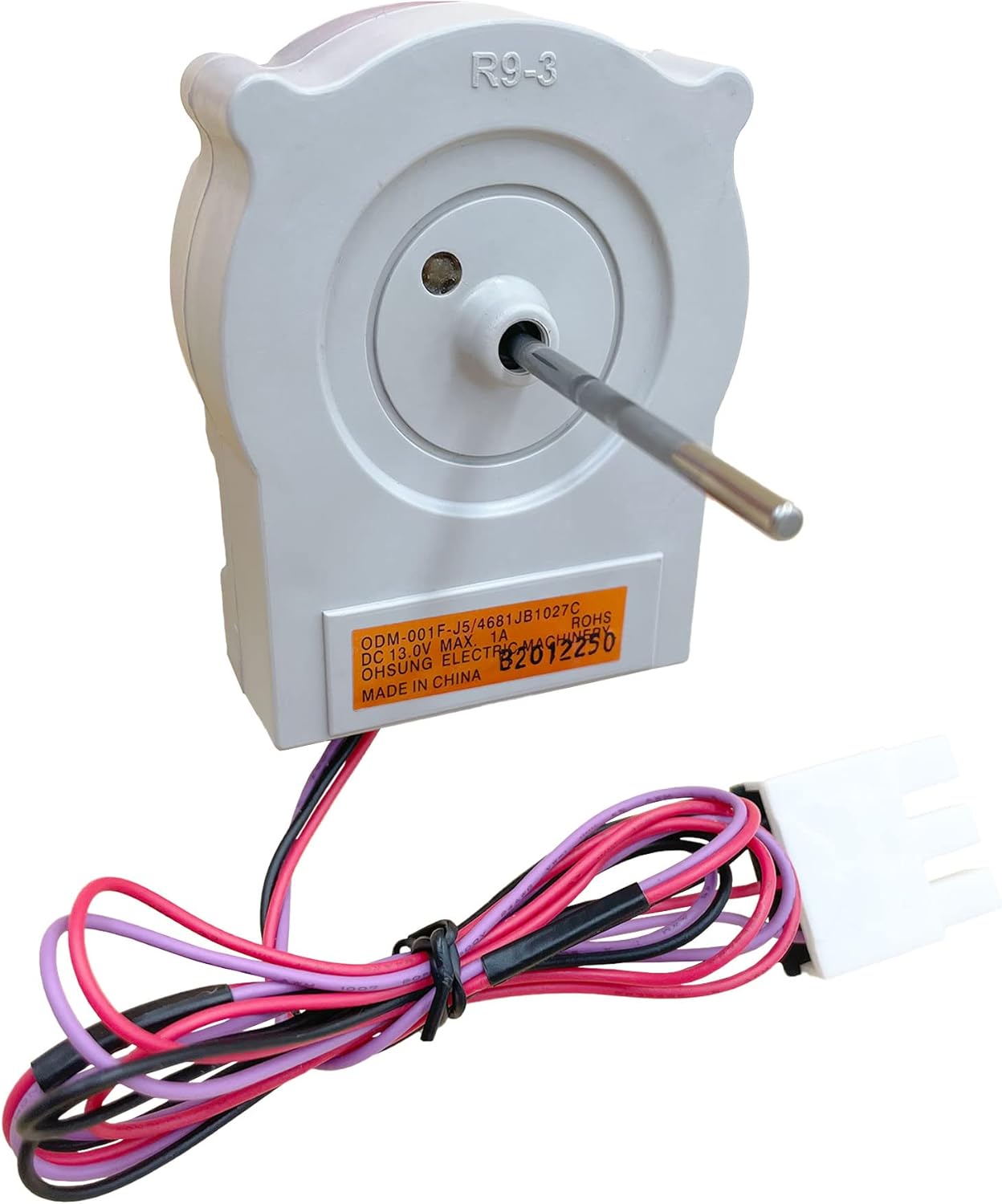 What's Up? 4681JB1027C Refrigerator Evaporator Fan Motor Replacement Part for LG Kenmore Refrigerators Replaces 4681JB1027V 4681JK1004E PS3523323 AP4507961 EAU60694512 EAP3523323