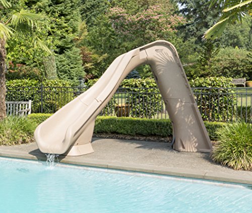 S.r. Smith 670-209-58223 Typhoon Left Curve Pool Slide, Sandstone #TOP6