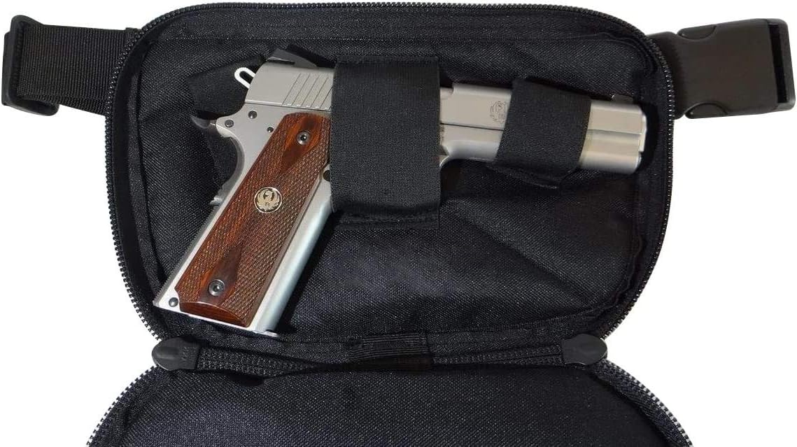 DTOM Concealed Carry Fanny Pack Nylon, Black Jamaica Ubuy