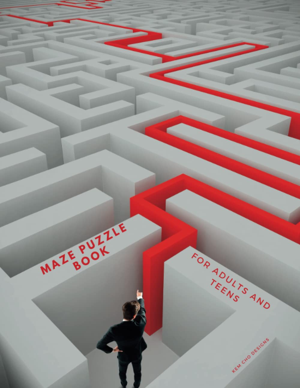 Independently published MAZE PUZZLE BOOK - Age 13+ - 74 Puzzles - Answers Included - Travel Friendly - Paperback - Anti Anxiety - Technology Cleanse - Gift: A4