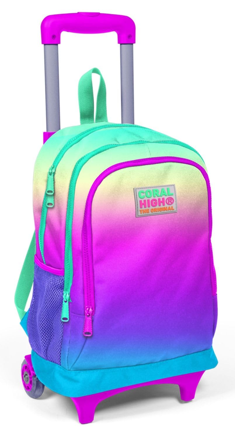 Coral High Çekçek Sırt Çanta (Işıklı Tekerlek)