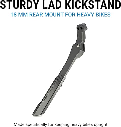 Miniatura 2 de Portland Design Works Sturdy Lad E-Bike Kickstand - E-Bike Accessories, Kick Stands for Adults Bikes