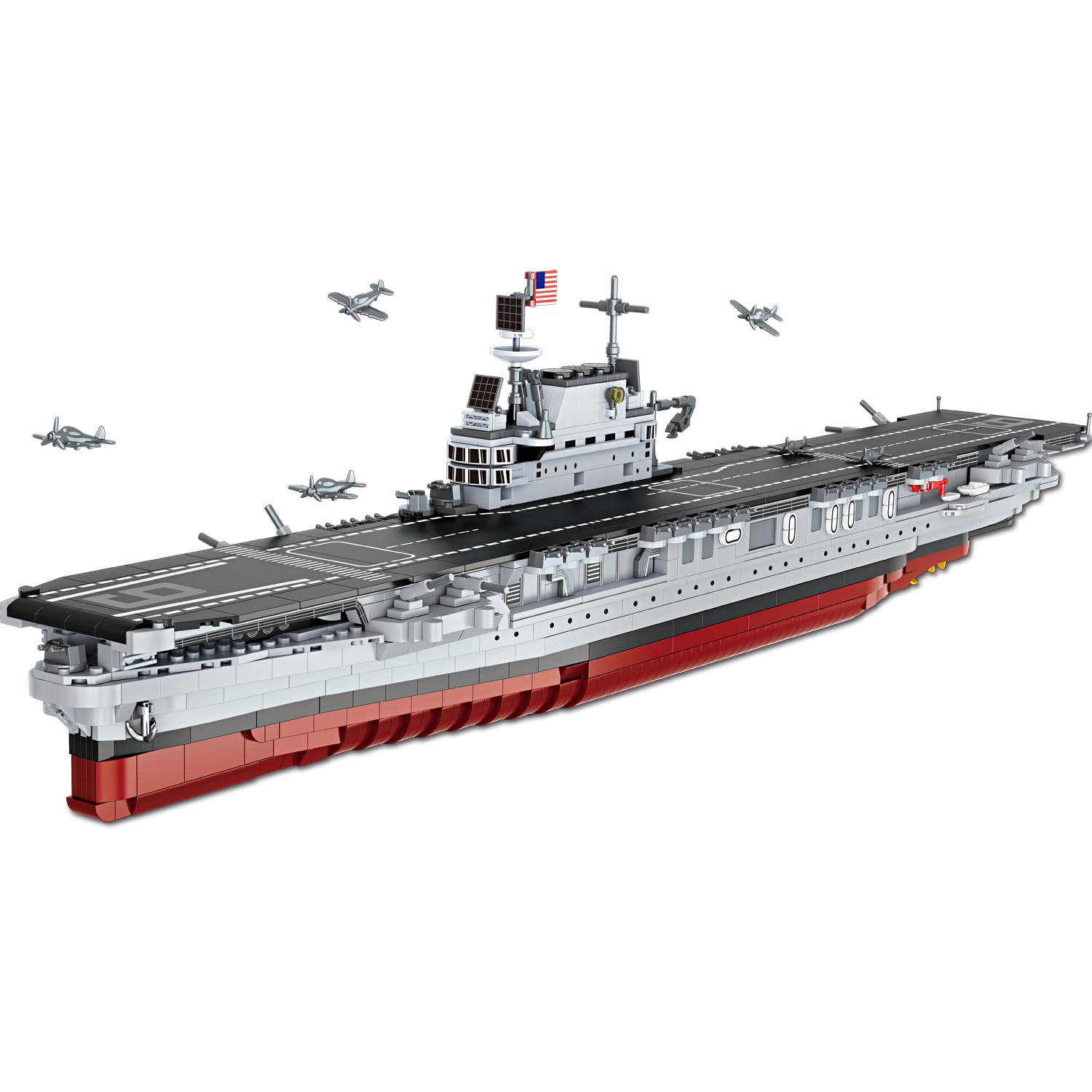 Amazon.com: MEOA USS Enterprise Aircraft Battleship Building Toys