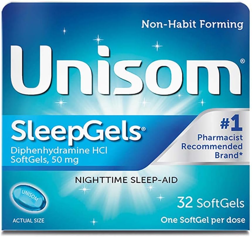 Unisom SleepGels Nighttime Sleep Aid - 32 Softgels