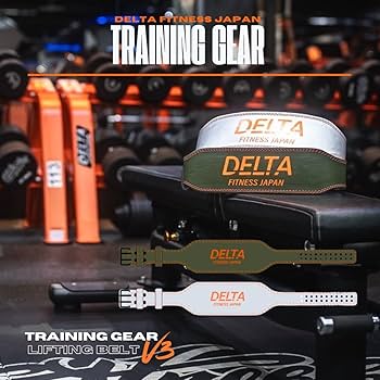 Amazon | DELTA FITNESS オリジナル レザーリフティングベルトV3