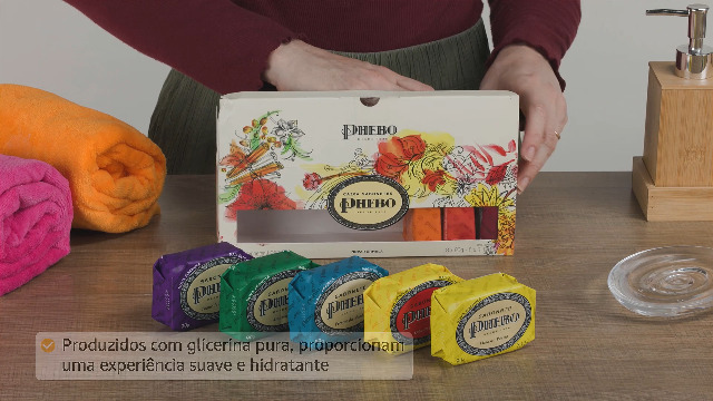PHEBO - Caixa de Sabonetes 8x90g | Amazon.com.br