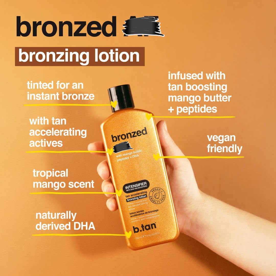 Amazon.com : b.tan Sun Tanning Lotion | Tan Accelerator - Best