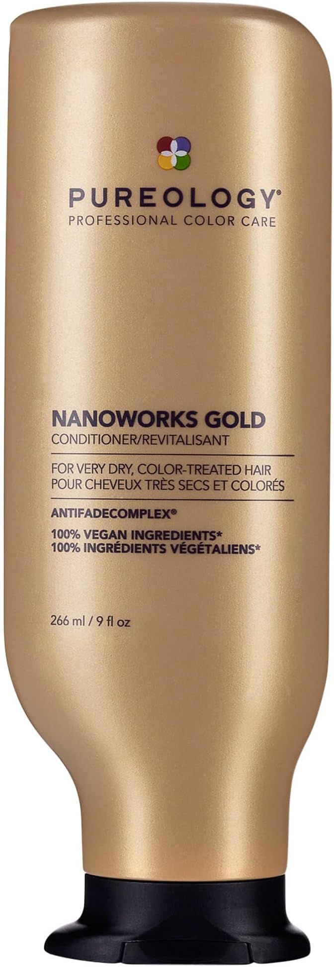 Nanoworks Gold | Conditioner, Colour-Treated Hair, Restores And Strengthens Hair, Vegan Formulas, Sulphate Free, 266ml