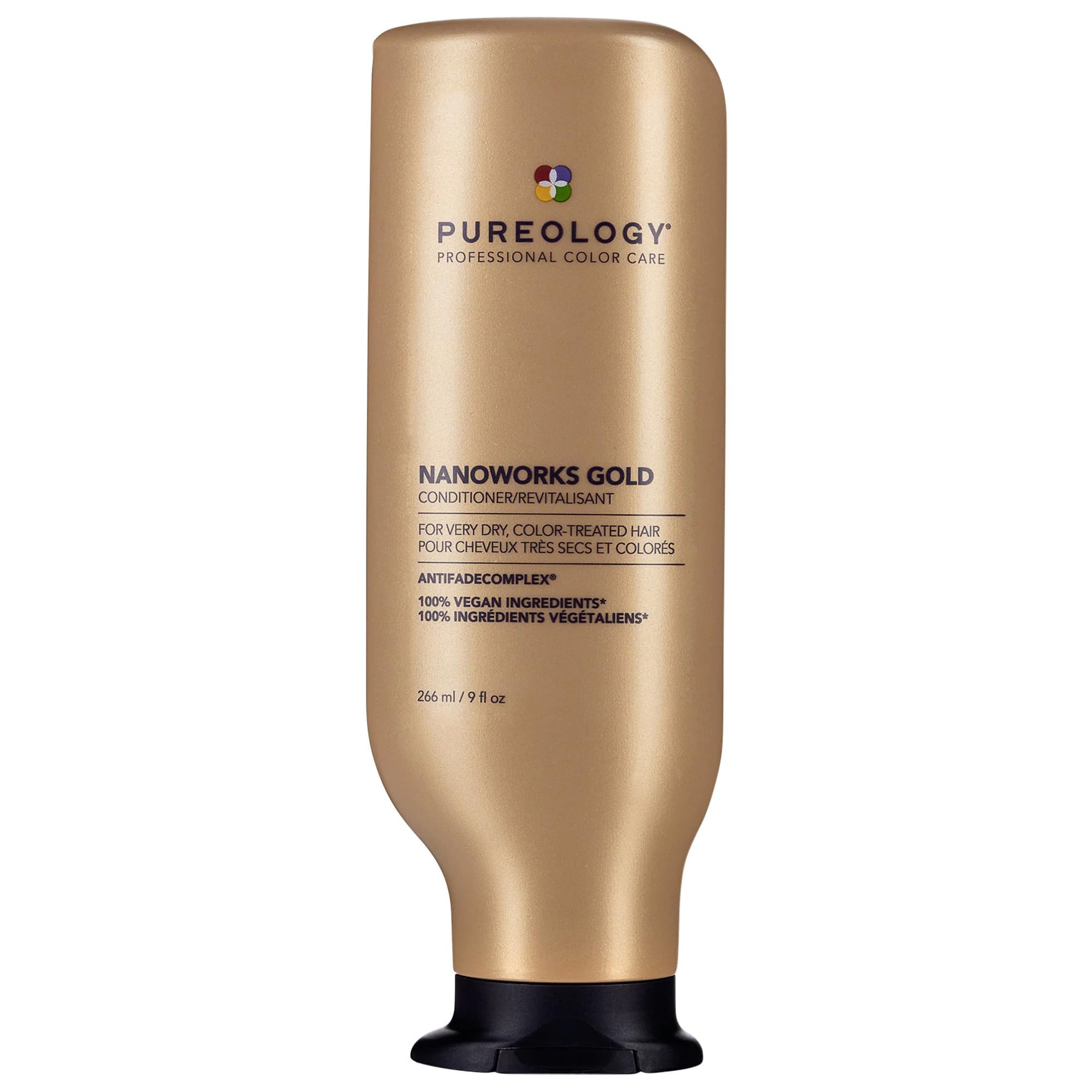 Nanoworks Gold | Conditioner, Colour-Treated Hair, Restores And Strengthens Hair, Vegan Formulas, Sulphate Free, 266ml