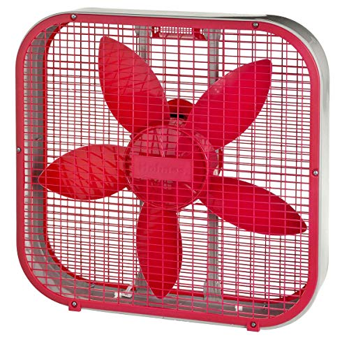 Holmes 20 Inch Box Fan, Red | Amazon price tracker / tracking, Amazon ...