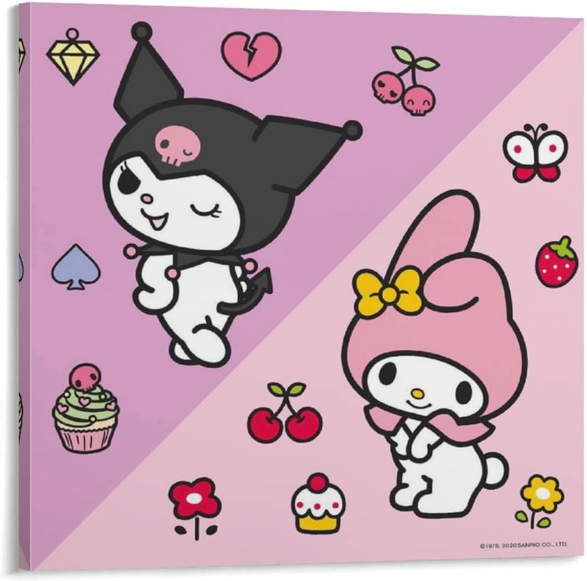 Anime Japanese Manga Cute Kawaii Wall Art Picture Painting