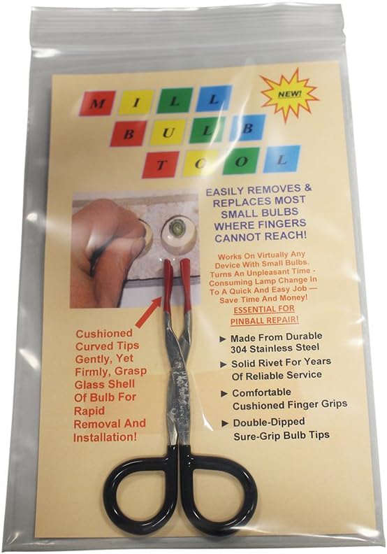 Pinball Machine Mill Light Bulb Lamp Removal Tool