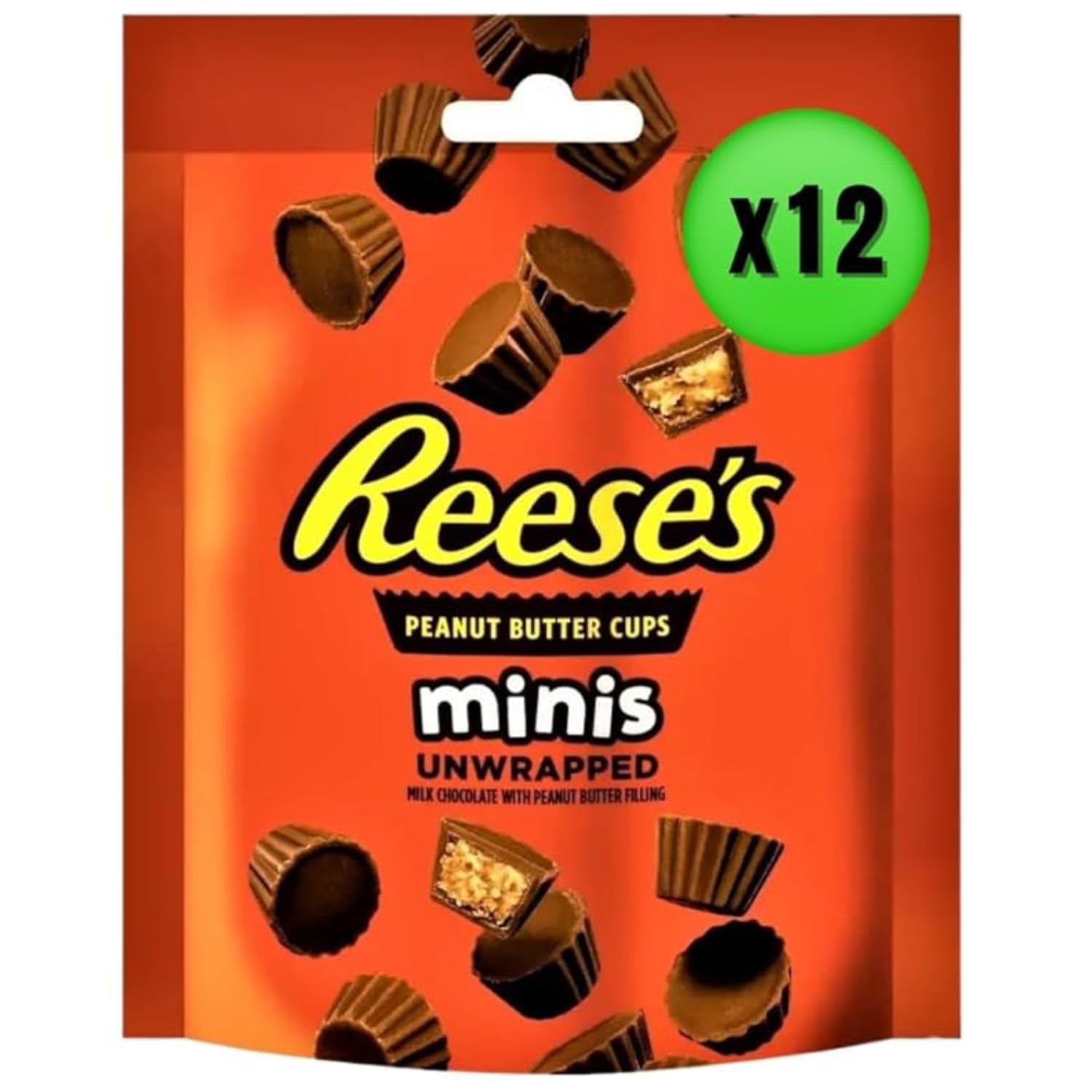 Reeses Peanut Butter Cups Minis Bag Unwrapped Milk Chocolate With Peanut Butter FIlling 68g (Imported) (B0CWRFPQYR) Amazon Price History, Amazon Price Tracker