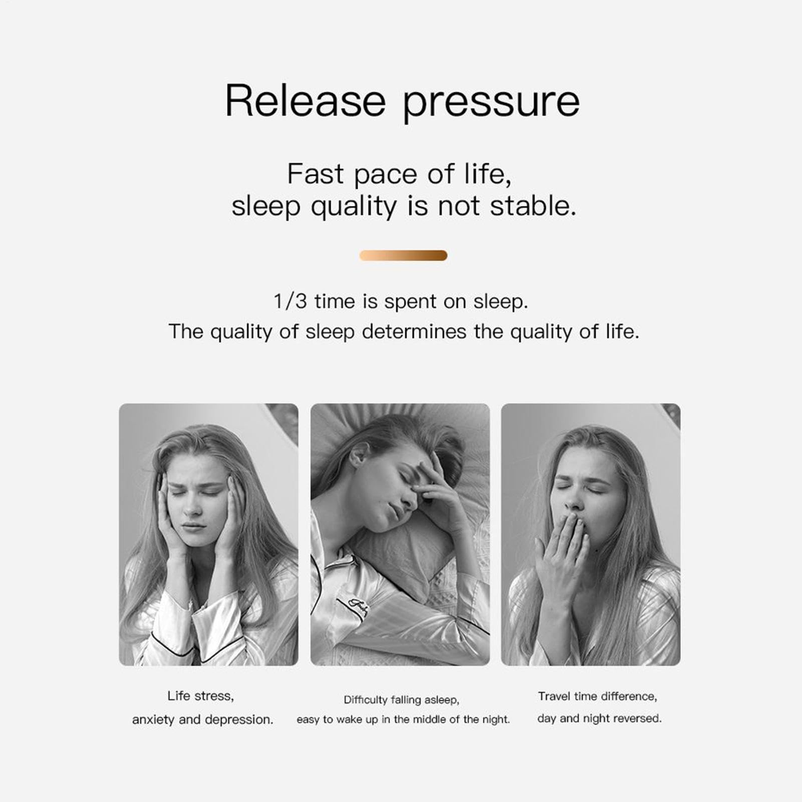Appareil d'aide au sommeil, machine à portable avec 2 modes | solution améliorée pour le sommeil profond, pour , maison, chambre, hôtel, insomnie, , crèche, adultes, hommes, femmes