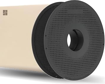 Original High-Temp Reusable Split Spool for Bambu Lab AMS Matte Gray-Black, Heat Resistant 90C, Compatible with X1/P1/A1