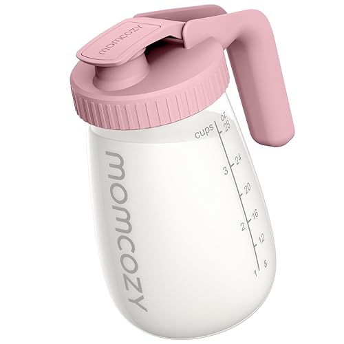Momcozy Jarra de leche materna, resistente al calor y al frío a los cambios bruscos de temperatura, contenedor de almacenamiento de leche materna