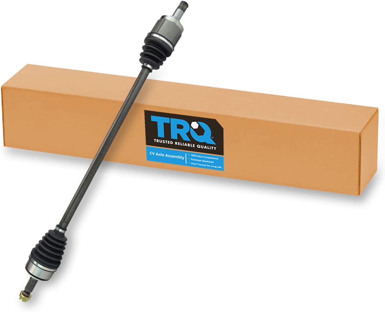 TRQ Front CV Axle Shaft Joint Passenger Side Right RH Compatible with 03-07 Accord CSA82220