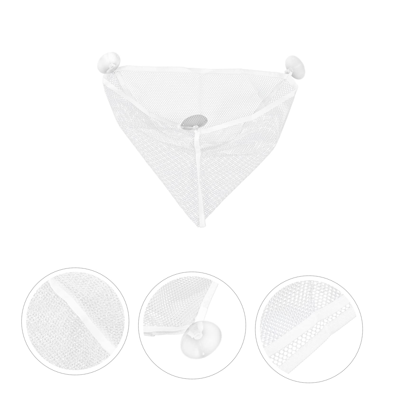 Zerodeko 5pezzi Borsa Rete Per Giocattoli Da Bagno Con Ventosa Organizer Per Giocattoli Portaoggetti Da Appendere Per Bagno Design Pratico e Multifunzionale