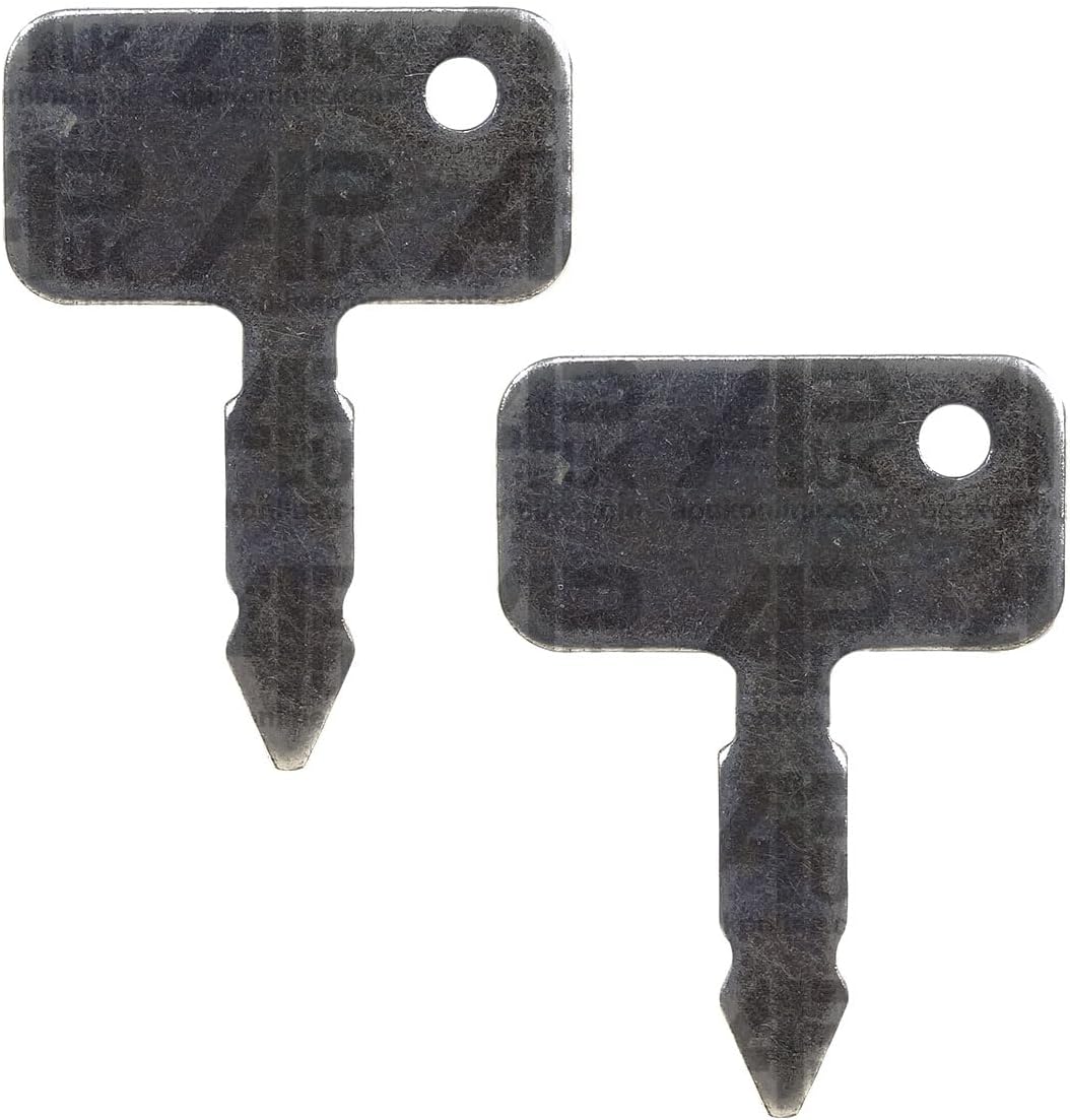 2x Ignition Key Replacement for Lucas Skytrak JLG Skat Trak Tafe Landscape Perkins Tractor