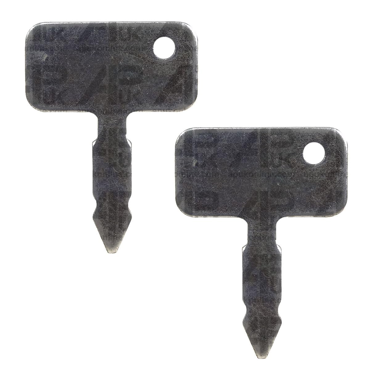 2x Ignition Key Replacement for Lucas Skytrak JLG Skat Trak Tafe Landscape Perkins Tractor