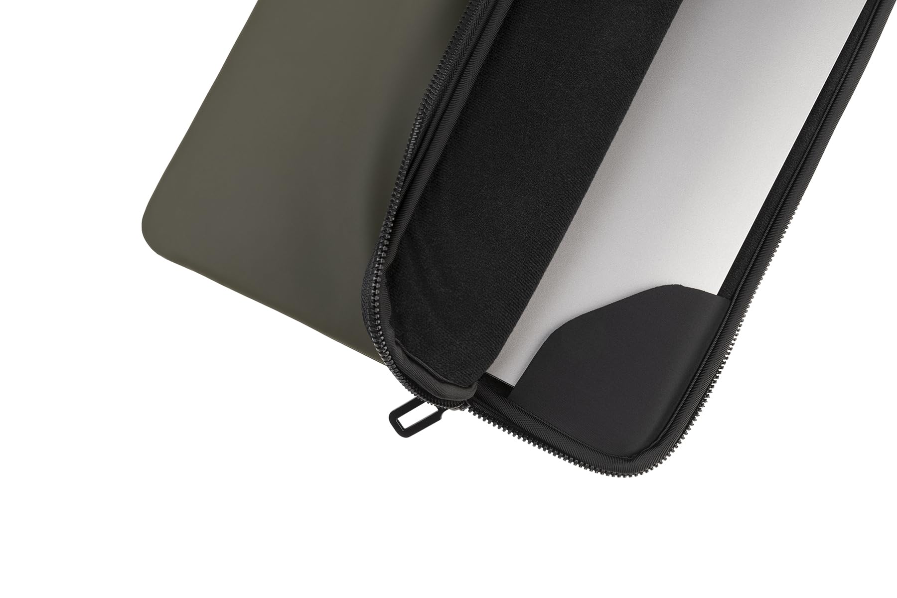 Tucano, Gommo Sleeve Custodia per MacBook Pro 16" e Laptop 15.6", Custodia Computer Imbottita in Materiale Gommato Water Resistant con Tasca Accessori e Zip Doppia