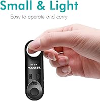 Vista 3 de AODELAN Mando a distancia de cámara para Canon EOS RP, EOS R, R5, R6, M50, M50 II, 6D Mark II, 77D, 850D, 800D, 200D, 250D, EOS Rebel SL2, Rebel