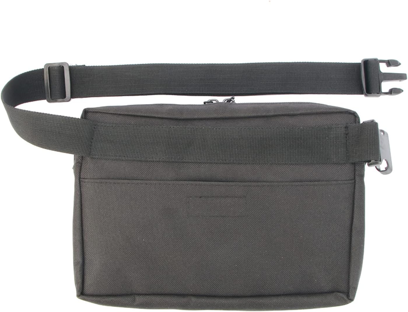 uxcellmo Nurse Organizer Pouch Waist bag Apron Tool Holder with Pockets for Holding Sanitizer for Nursing Care,Medical Care,Childcare,Restaurant Waiter (Black) - Image 5
