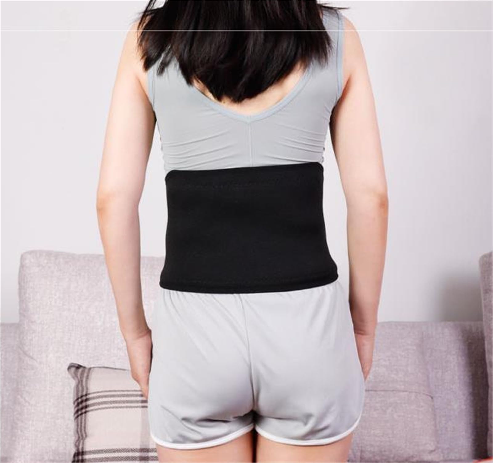 Fajas Waist Trainer Cinturón cálido de invierno unisex Soporte de cintura ajustable Cinturón protector abdominal Entrenador de Cintura