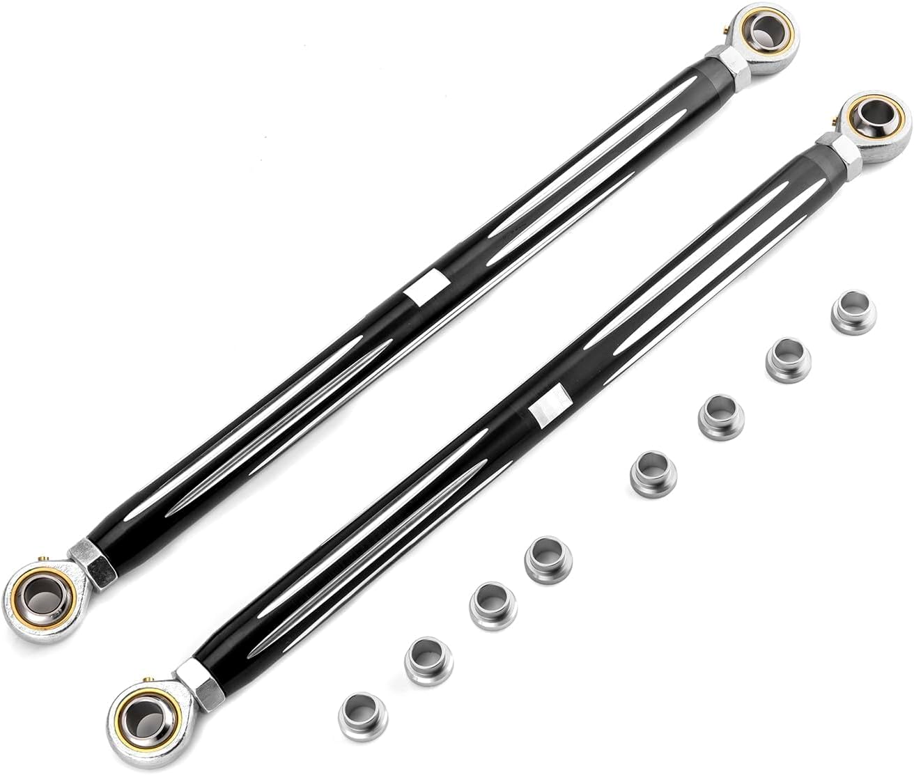 WeiSen Adjustable Rear 6061 Billet Aluminum Sway Bar Links, Stabilizer Bar End Linkage Compatible with 2022 2023 Polaris RZR Pro R 2/4 All Models Replace #1544145