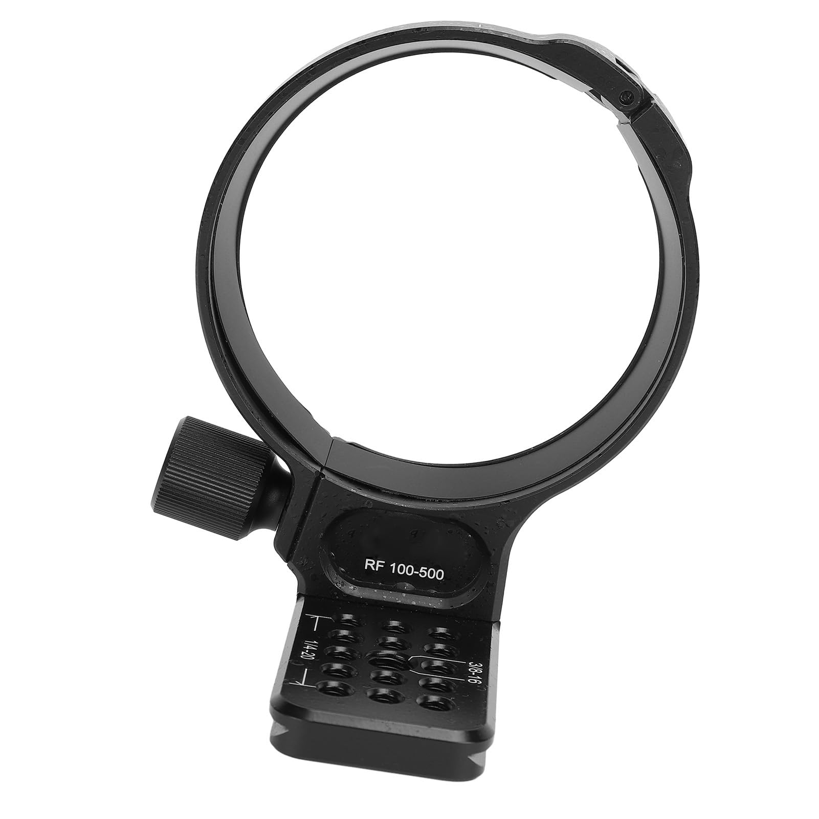 Metalowy Kołnierz do Obiektywu Pierścień do Mocowania Statywu do Obiektywu RF 100-500 Mm F4,5-7,1 L IS USM, Wbudowana Płytka Szybkiego Uwalniania Typu Arca z Otworami na śruby