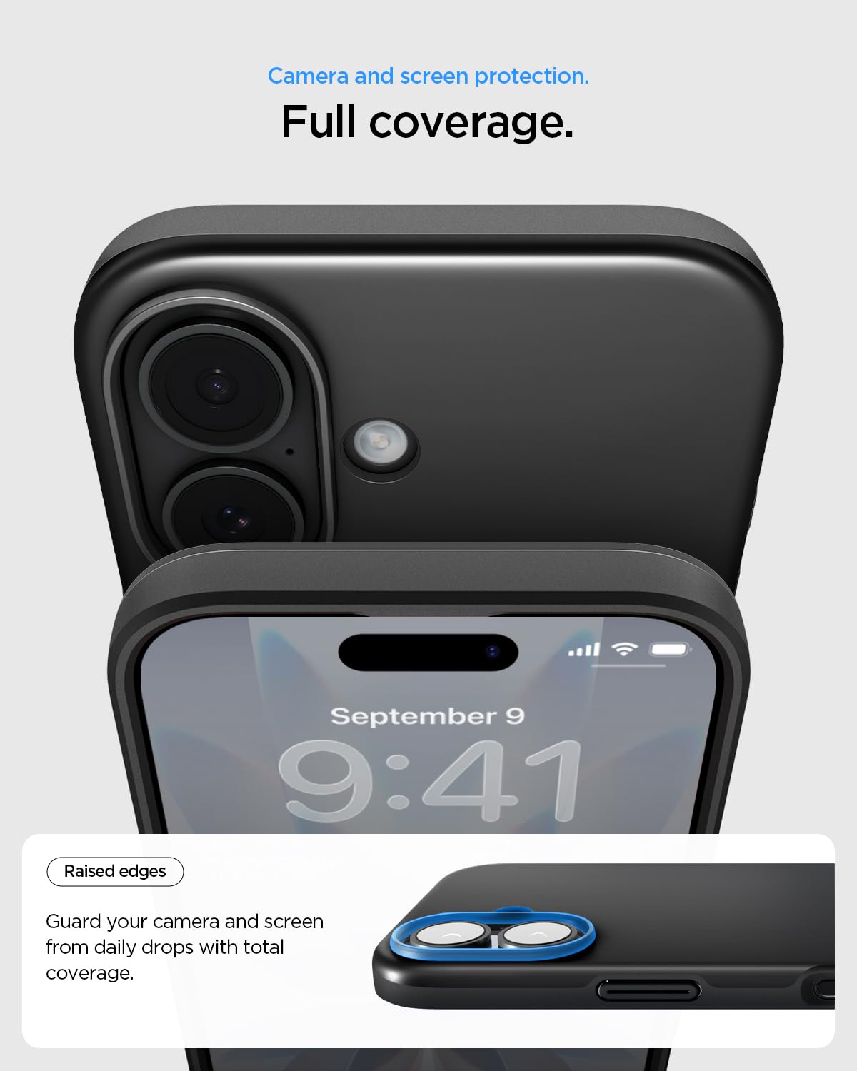 Spigen Thin Fit MagFit Back Cover Case Compatible with iPhone 17 (TPU + Poly Carbonate | Black) — Amazon image 5