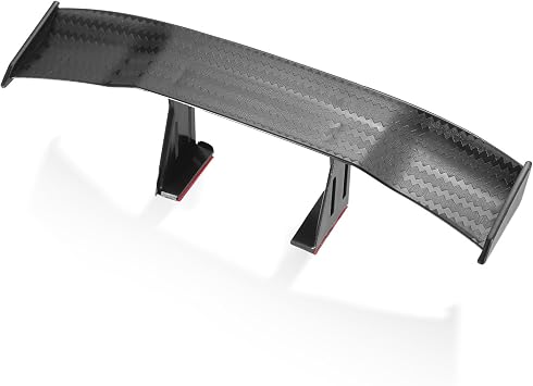 Car Mini Spoiler Wing, 6.7 Inch Mini Spoiler for Car Funny,Carbon Fiber B