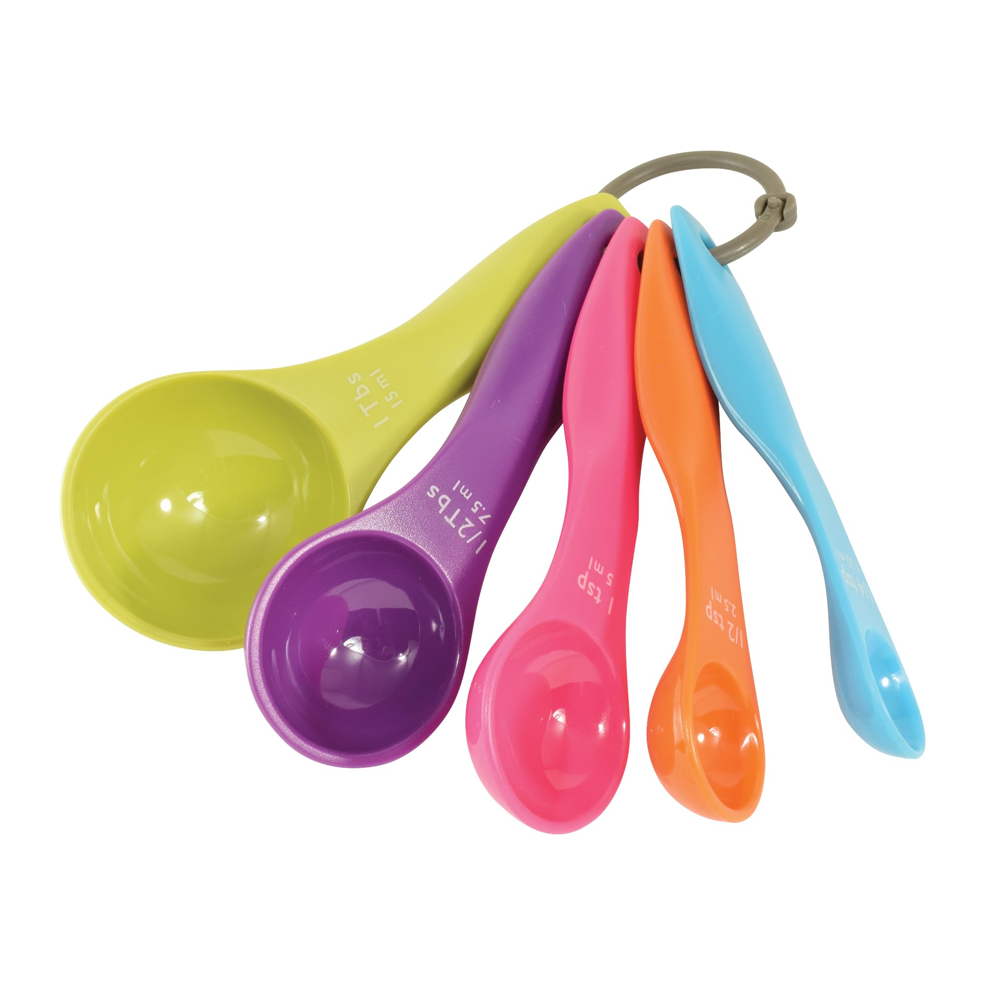 R&M International 2637 - Misurini colorati Cucchiai graduati Multicolore