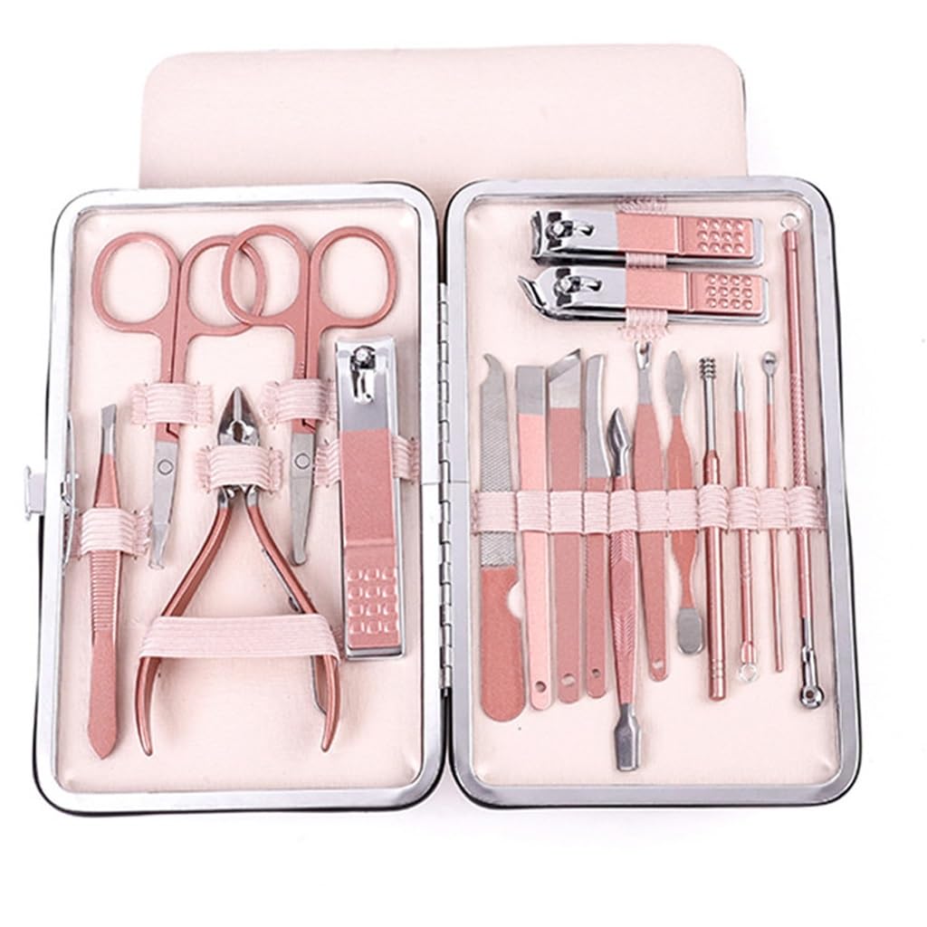 Ensemble d'ongles pour manucure à la maison avec kit d'art d'ongle complet