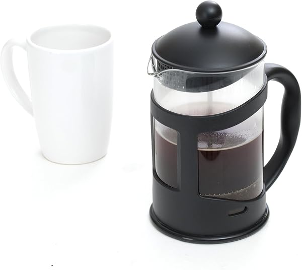 Mind Reader French Press Coffee Maker in Black