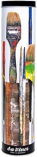 Oil & Acrylic Series 5404 Nova Paint Brush Set, Synthetic with Gift Can, Multiple Sizes, 10 Brushes (Series 1670 and 1870)