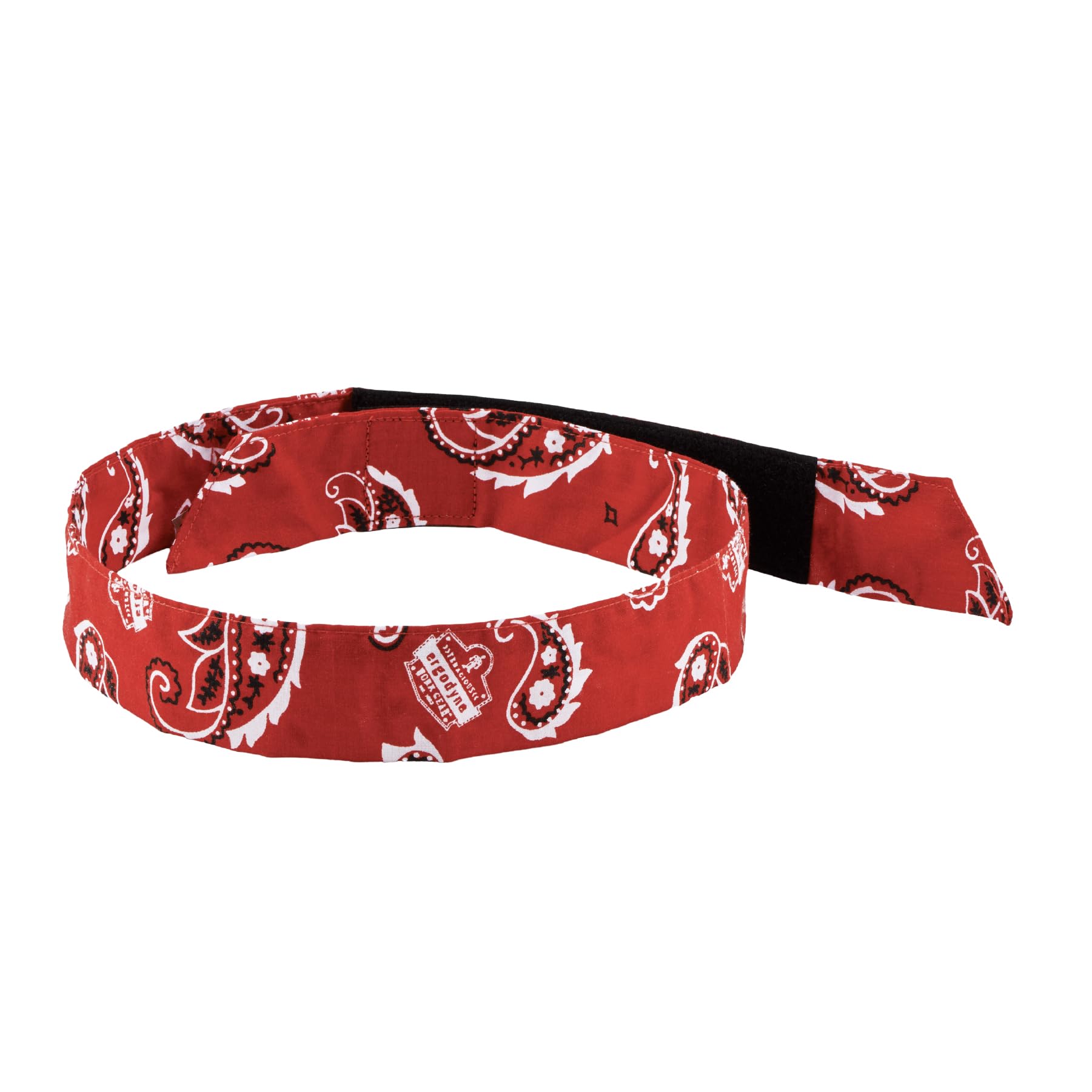 Ergodyne Chill Its 6705 Cooling Bandana, Evaporative Polymer Crystals for Cooling Relief, Quick and Secure Fit