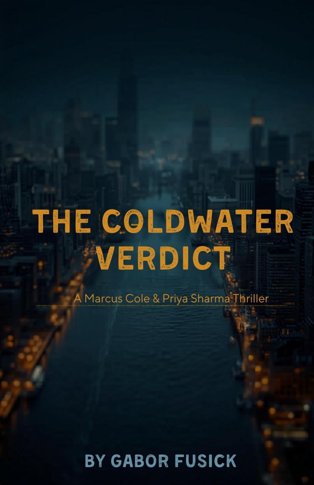 The Coldwater Verdict: A Marcus Cole & Priya Sharma Thriller