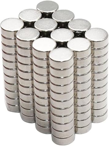 100 Pieces 4 x 2mm Mini Refrigerator Magnets - 0.157 x 0.079inch - j | Multi-Use