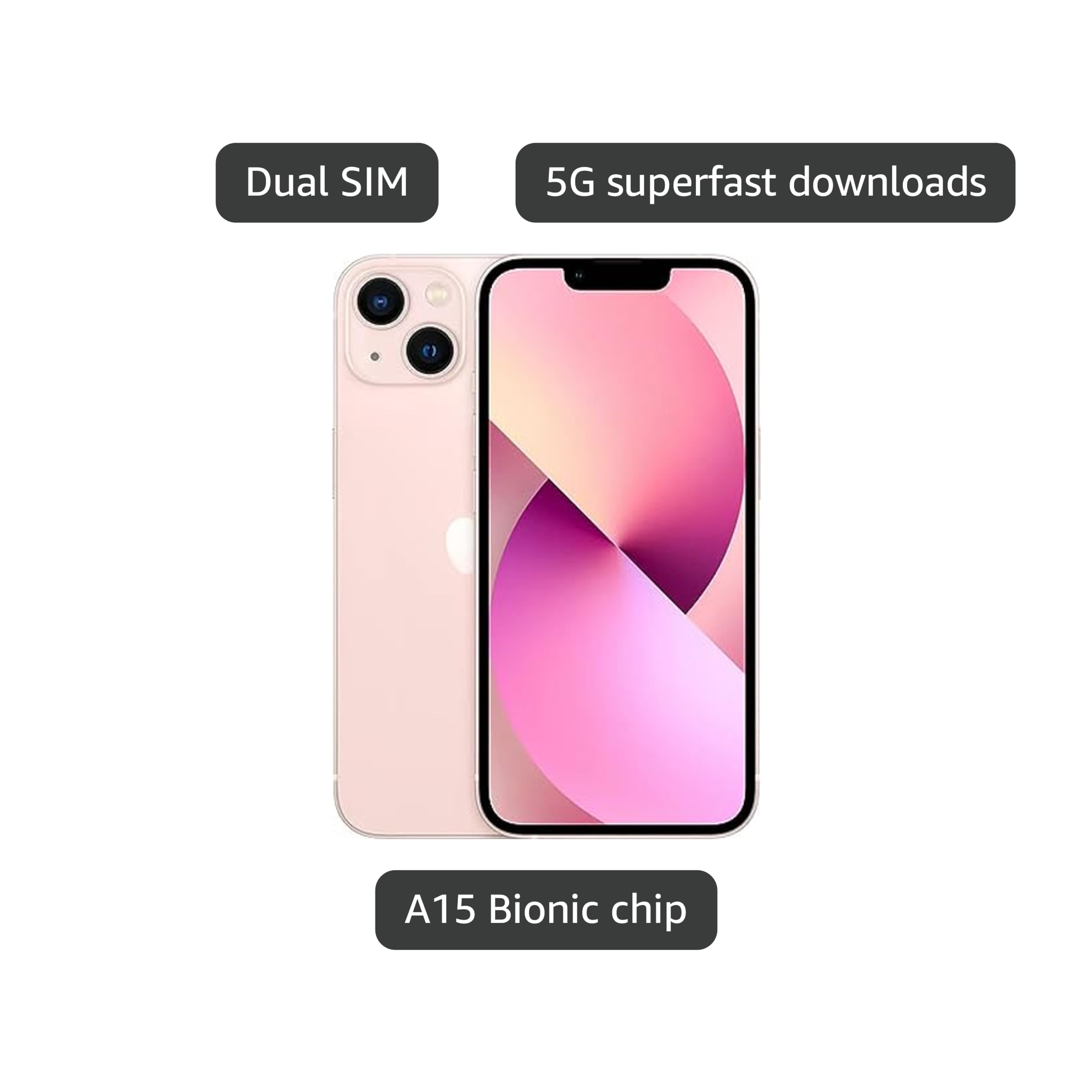 Amazon.com: Apple iPhone (Renewed Premium) 13, 512GB, Pink