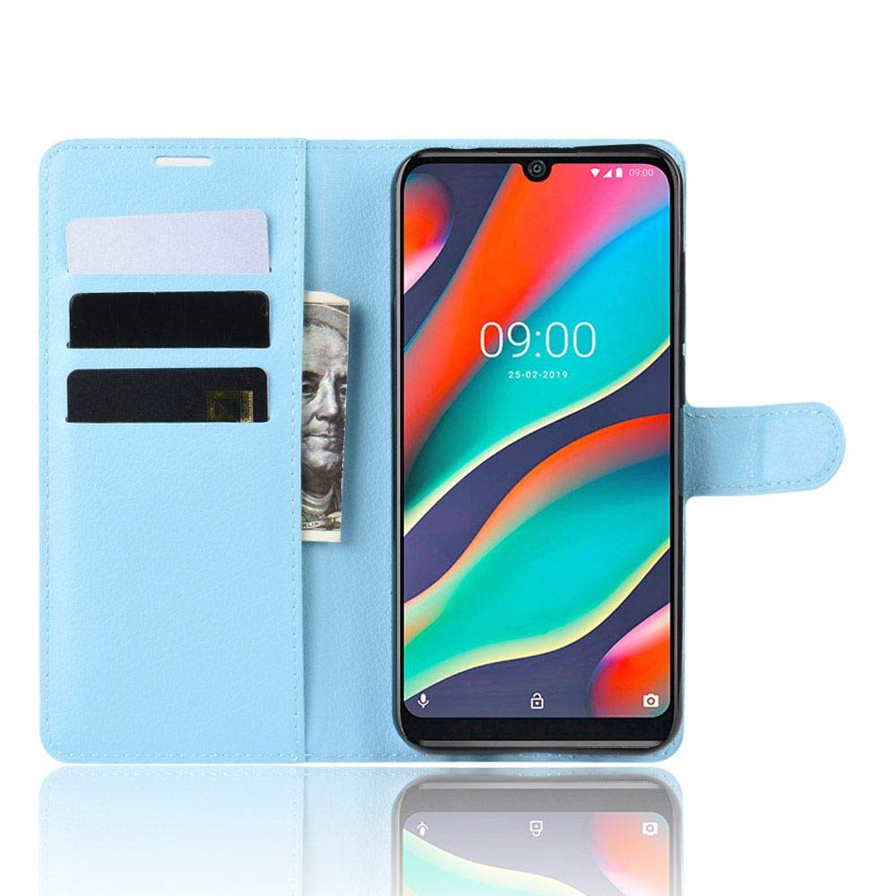 Custodia A Libro Con Flip Per Wiko View 3 Pro – Pelle Magnetica Con Portafoglio, 3 Slot Carte E Supporto Stand - 3