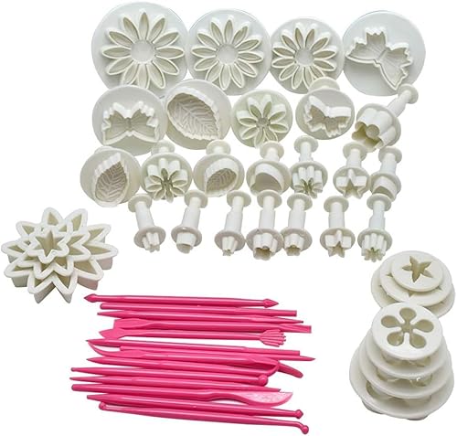 47個セット クッキー型 型抜き ハート 花 星 葉 蝶々 ケーキツール ベーキングツール DIYツール スーツビスケット