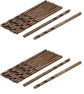 New Lon0167 2mm Dia Featured HSS M35 Straight reliable efficacy drill hole Twist Drill Bits Drilling Tool Champagne 20pcs(id:7ae c3 4a 379)