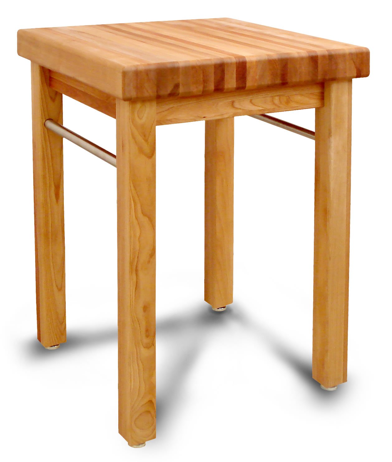 Amazon.com: Catskill Craftsmen French Country Square Butcher's Block : Home  & Kitchen