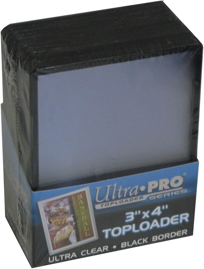 Ultra Pro Black Border Toploader 81185 Multicolored