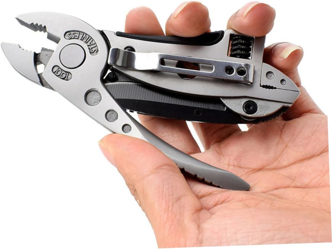 Multi-Tool Pliers Set Wire Cutters Survival Emergency Gear Portable Camping Wrench Tool for Outdoor Activities