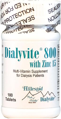 Miniatura 2 de Dialyvite 800 con Zinc 15 mg. - 100 Tabs (Suplemento Renal)